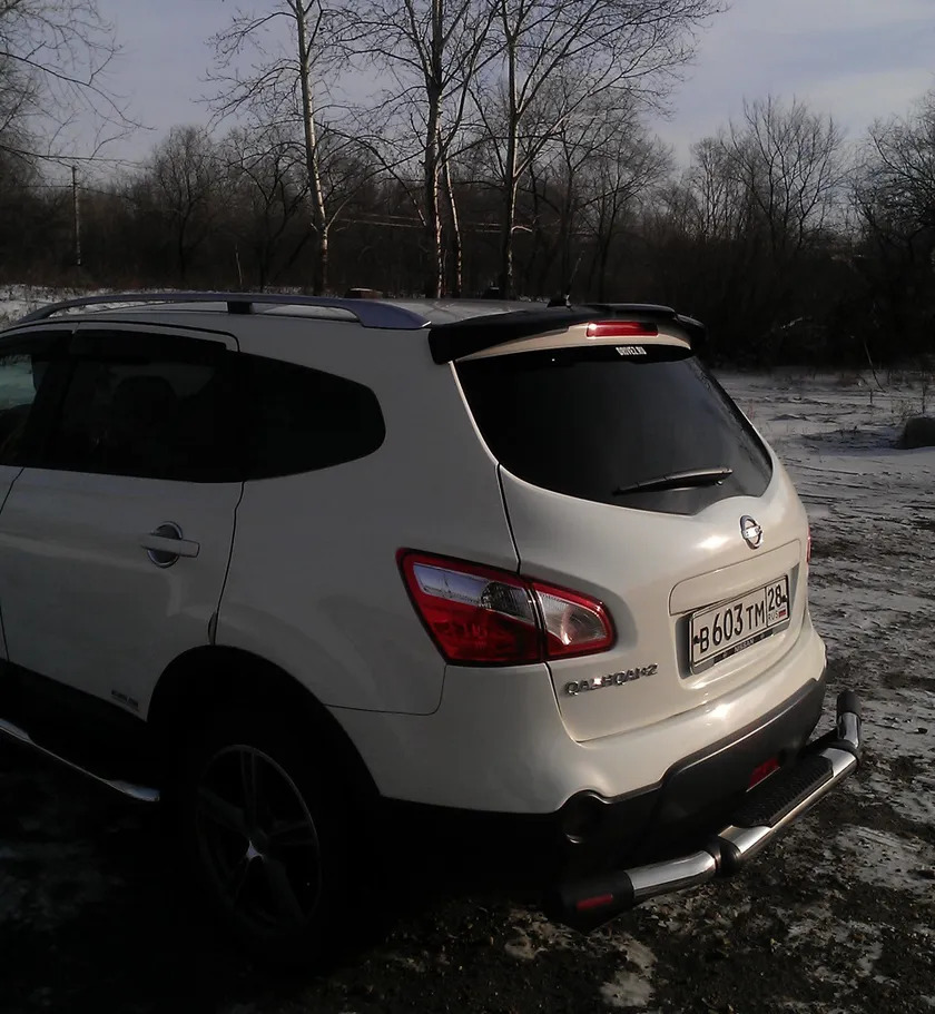 Дефлектор SIM для заднего стекла Nissan Qashqai I 2006-2010 фото 4