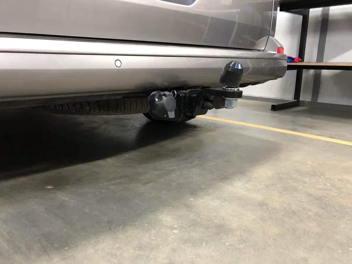 Быстросъёмный фаркоп TowRus для Volkswagen Transporter/Multivan/Caravelle/California 2003-2024 Тип шара EA  фото 5