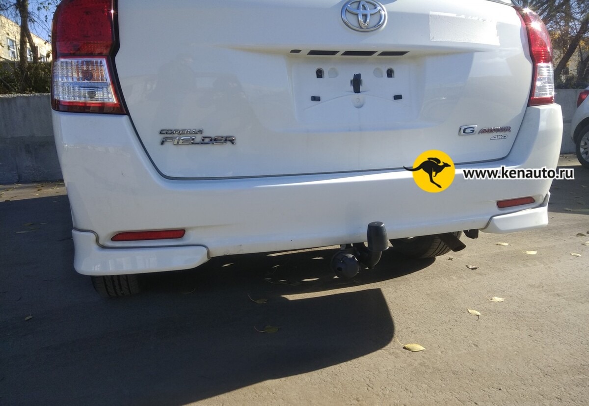 Фаркоп Halty для Toyota Fielder E160 (Mk.III) 2012-/ Toyota Corolla Axio E160 (Mk.II) 2012- шар А фото 6