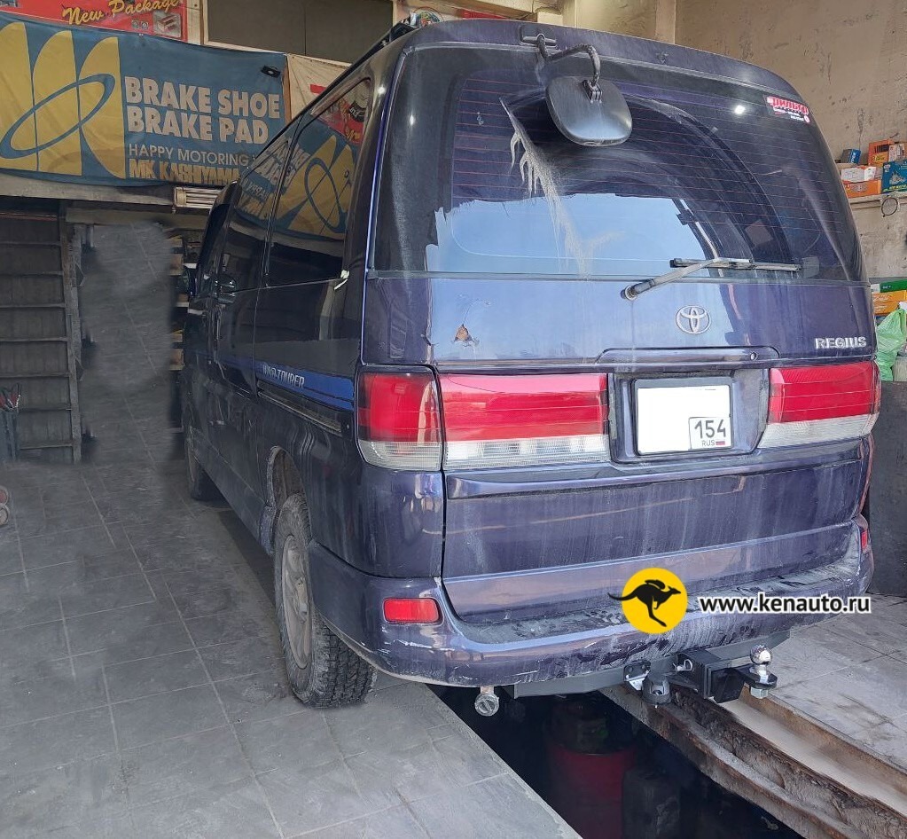 Фаркоп Halty для Toyota Hiace Regius xH10 (Mk.I)/ Toyota Regius xH40 (Mk.I)/ Toyota Touring Hiace H40 (Mk.I) 1997-2002 шар Е фото 3