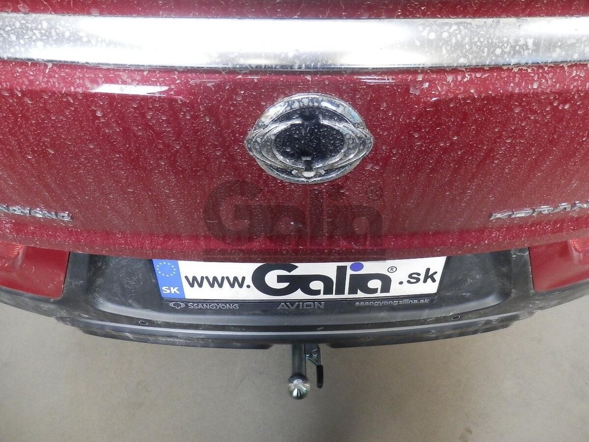 Быстросъёмный  оцинкованный фаркоп GALIA для KGM Korando 2023- / SsangYong Korando C300 (Mk.III) 2019-2023 Шар С фото 6