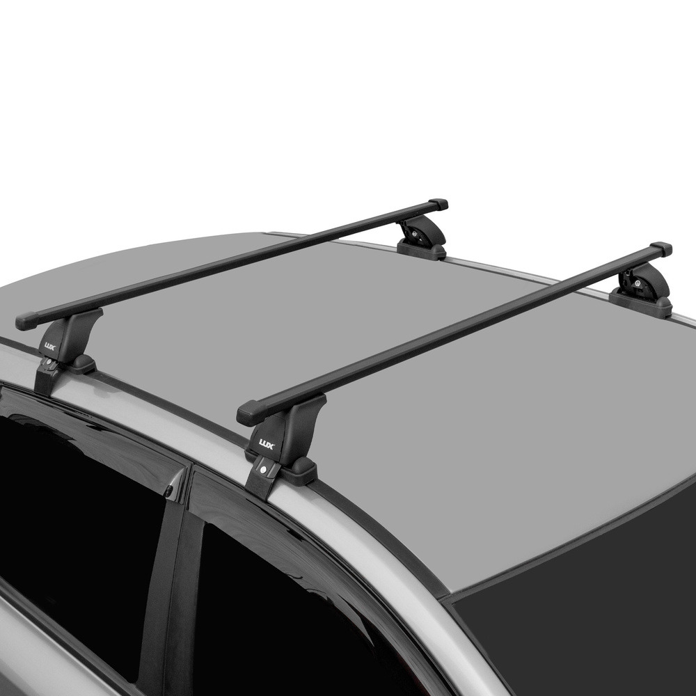 Багажник модельный на гладкую крышу LUX БК1 прямоугольные дуги фото 4