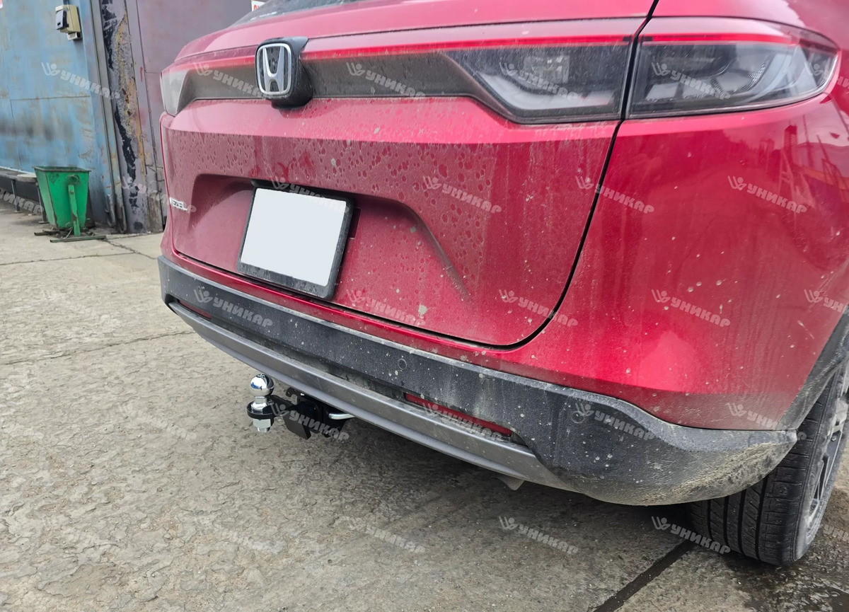 Фаркоп УНИКАР для ​HONDA VEZEL 2013 -/ HONDA XR-V 2014 - 2019 со снятием и подрезкой бампера. фото 7