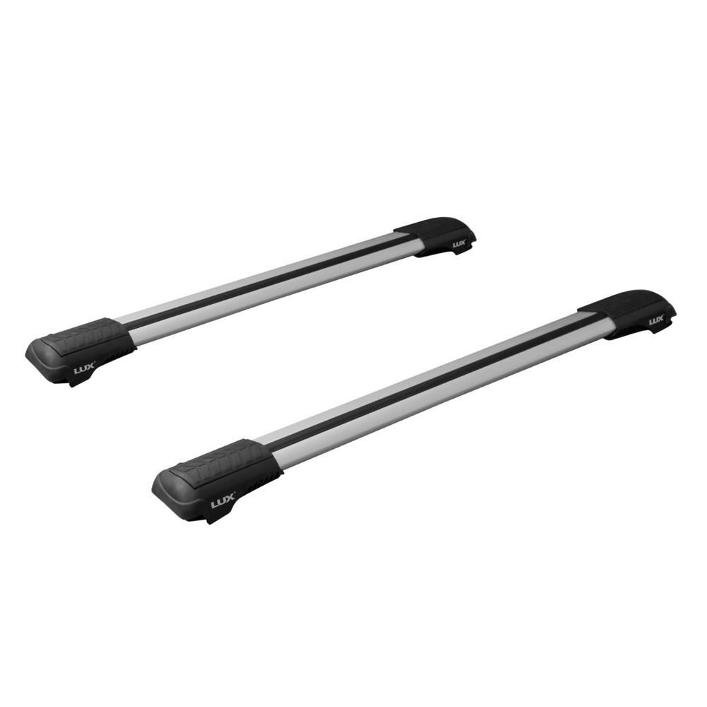 Багажник универсальный на рейлинги Lux Хантер с доп прижимами. фото 6