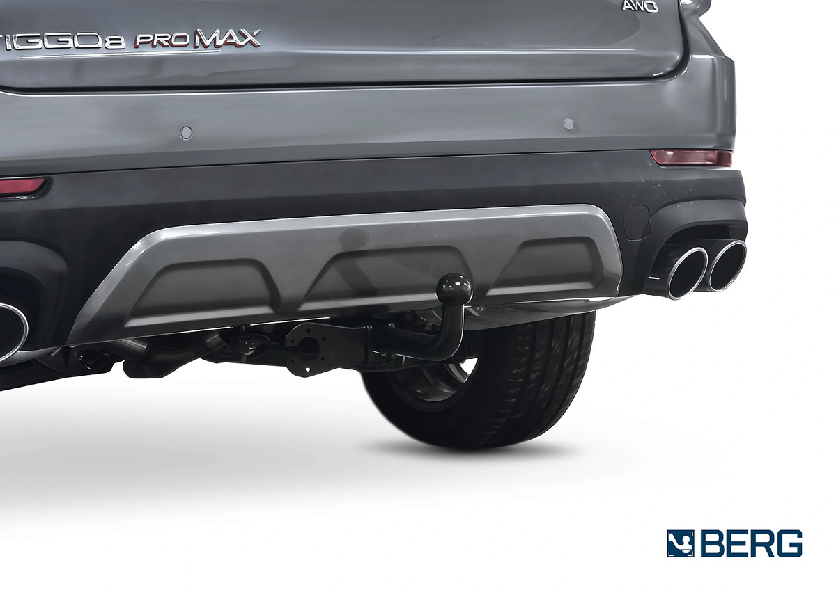 Фаркоп Berg для Chery Tiggo 8 Pro Max (Mk.I рест) 2023-  / Chery Tiggo 8 Pro 2020-2024 Шар А фото 2
