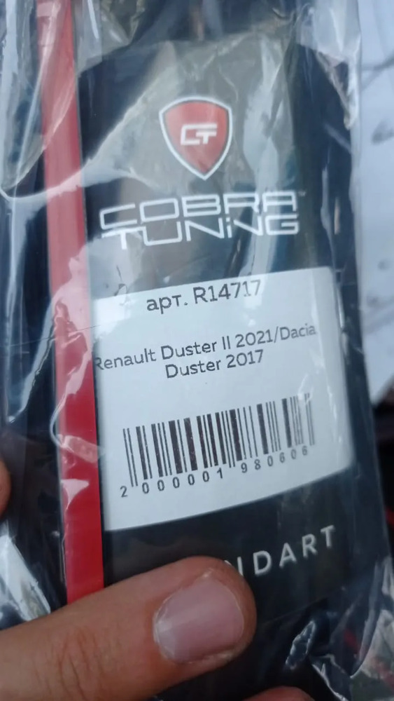 Дефлекторы Сobra Tuning для окон Renault Duster II 2021-2022 фото 3