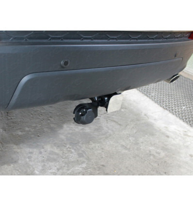 Быстросъёмный оцинкованный фаркоп ТСС для Land Rover Discovery Sport L550 (Mk.I дорест) 2015-2019 Шар Е фото 4