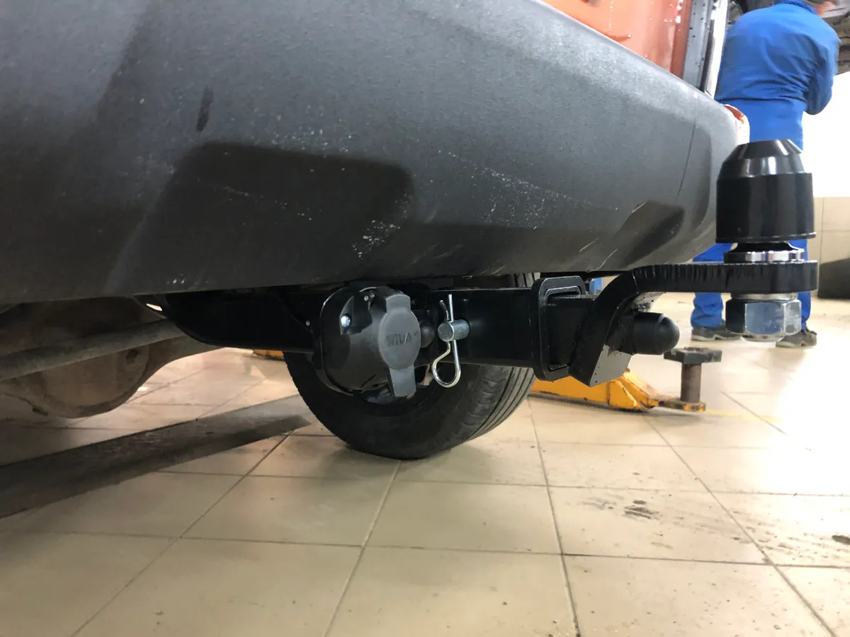 Быстросъёмный фаркоп TowRus для Lada Niva Legend 2021- / Lada 4x4 2006-2020 /  Lada 4x4 Urban 2014-2020 /  Lada Niva 1977-2006 Шар Е с антистуком  фото 7