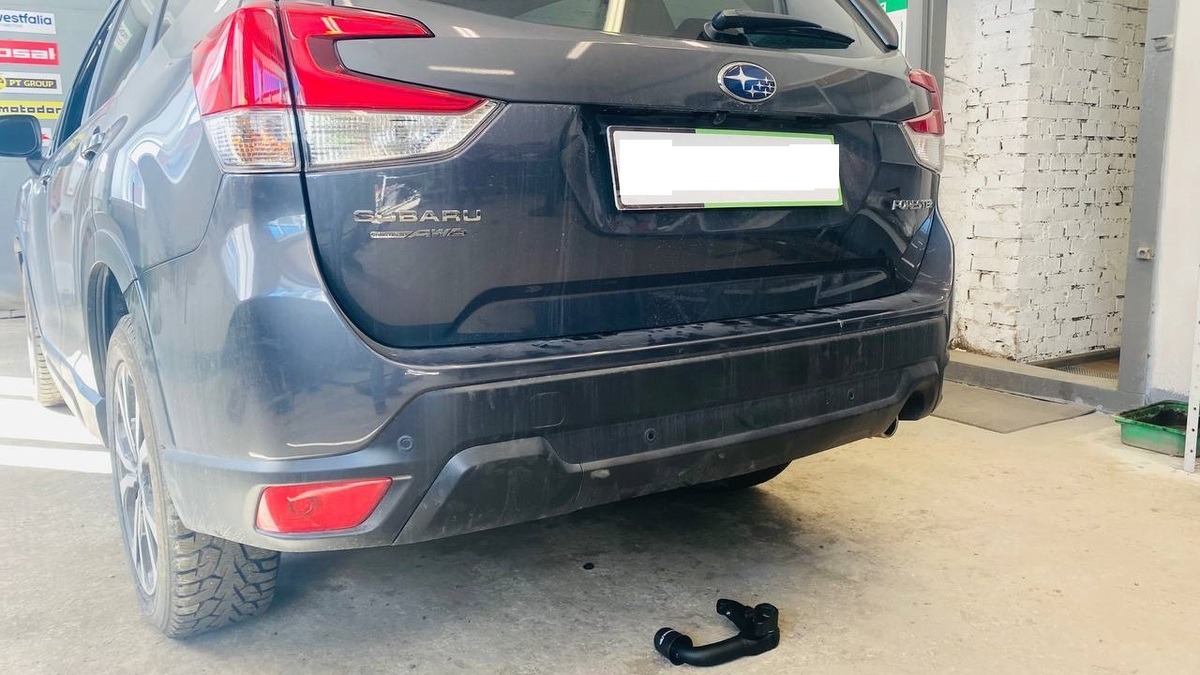 Быстросъёмный фаркоп Steinhof для  Subaru Forester SK (Mk.V) 2018-2024 Шар AV фото 6