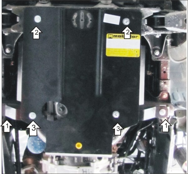 Защита Мотодор для двигателя Hyundai H100 Porter 2004-2015