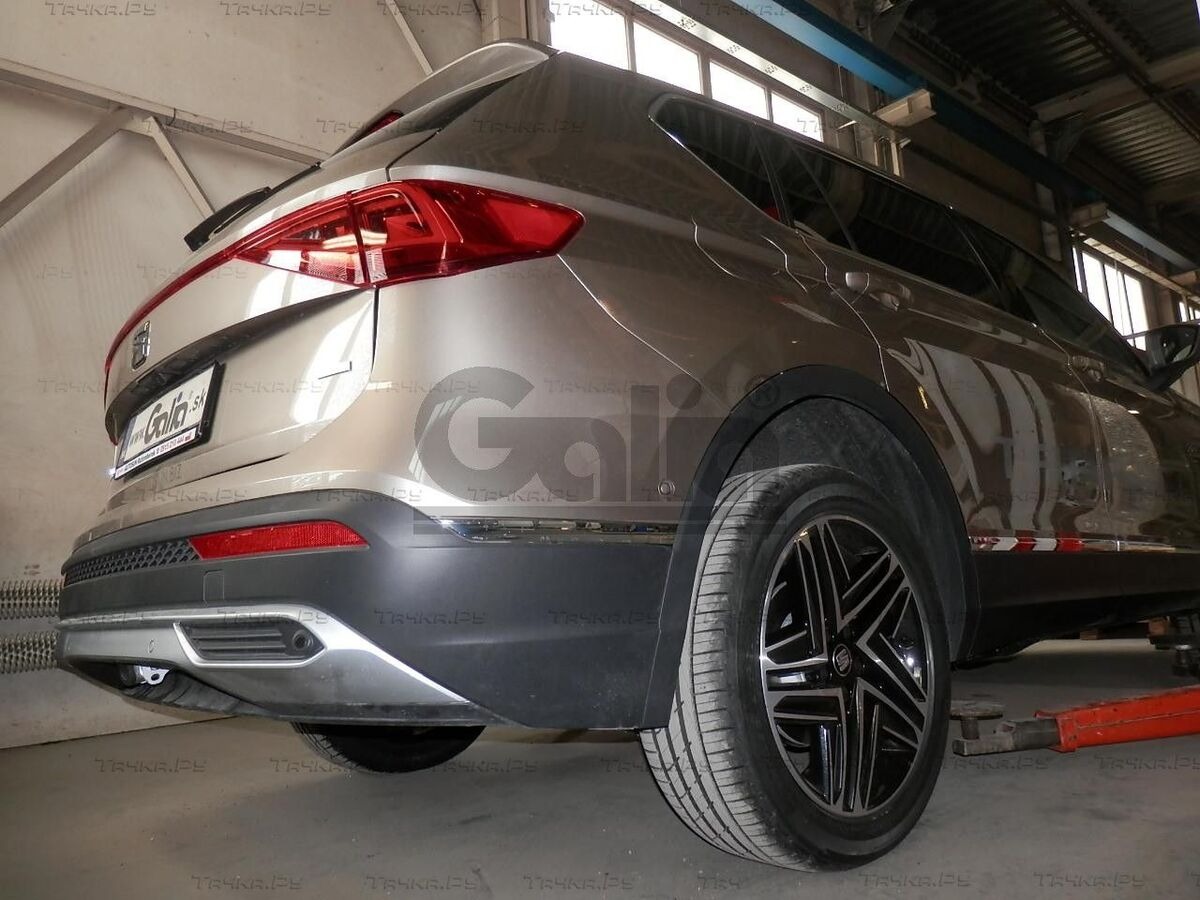 Оцинкованный фаркоп GALIA для Volkswagen Tiguan (Mk.I/Mk.II/Mk.III) 2007-2024-, Tiguan 3 2024-, / VW Tayron (Mk.I) 2024- / Audi Q3 2011-2025/2025- Шар A фото 7