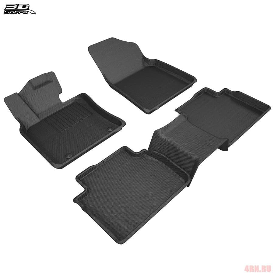 Коврики текстильные Sotra Liner 3D Lux для салона Honda Civic седан 2006-2011