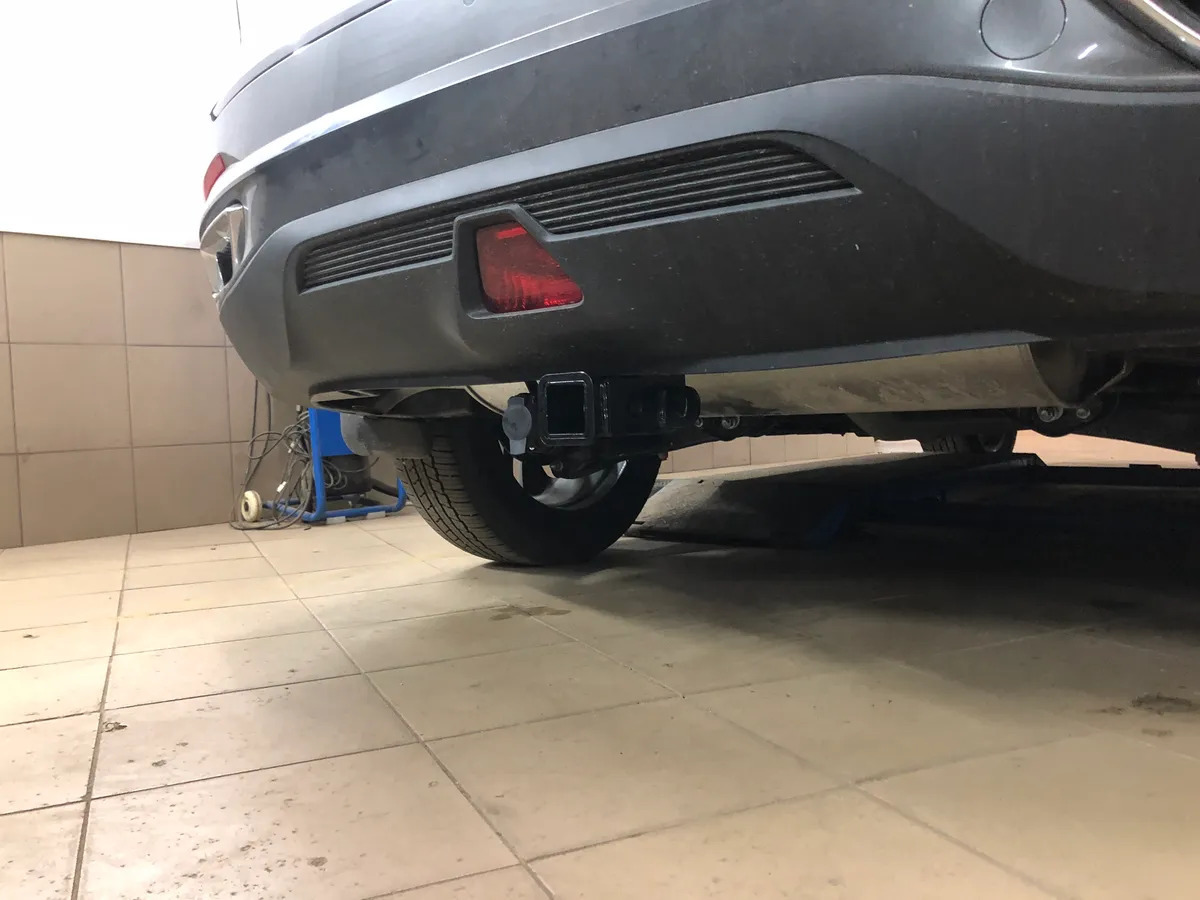 Быстросъёмный фаркоп TowRus для Changan UNI-S (Mk.I) 2024- /  Changan CS55 Plus (Mk.I)  2021- Шар Е с антистуком фото 6