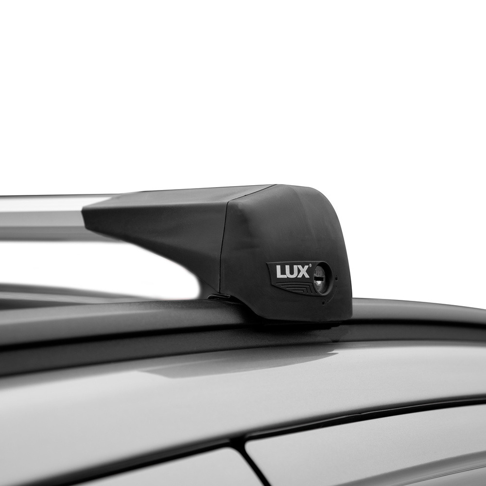 Багажник модельный на интегрированные рейлинги LUX BRIDGE БК4 крыловидные дуги фото 13