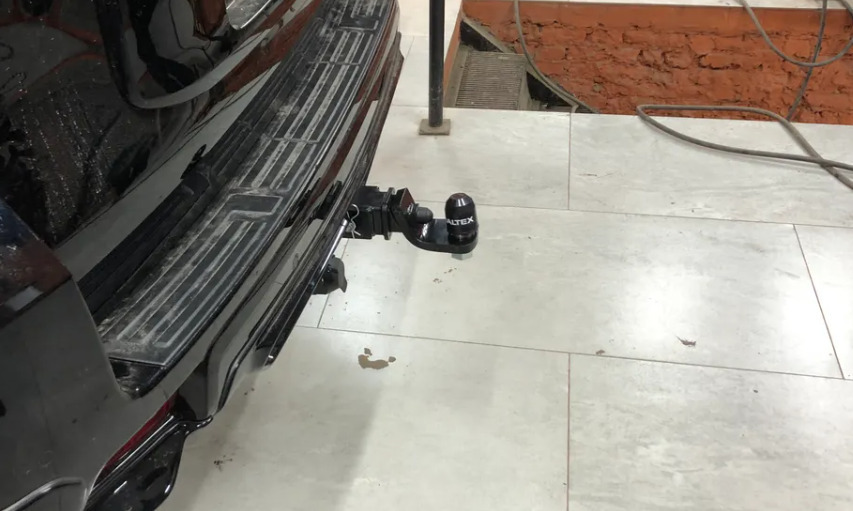 Фаркоп TowRus для Toyota Land Cruiser Prado J150 (Mk.IV) 2009-2023/ Toyota Land Cruiser Prado J120 (Mk.III) 2002-2009/ Lexus GX (Mk.I) 2003-2023 Шар Е (Система антистук) фото 3