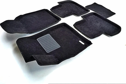 Коврики текстильные Euromat 3D Premium для салона Audi Q7 II 2015-2022