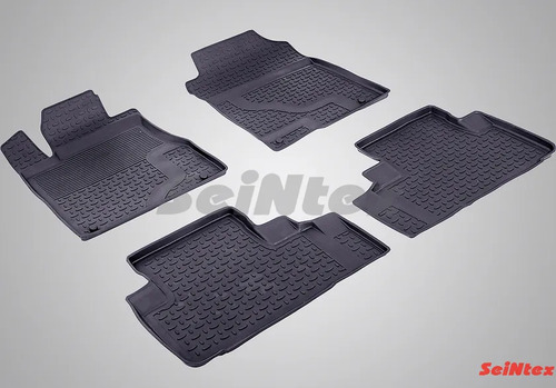 Коврики резиновые Seintex с высоким бортиком для салона Honda CR-V IV 2012-2022