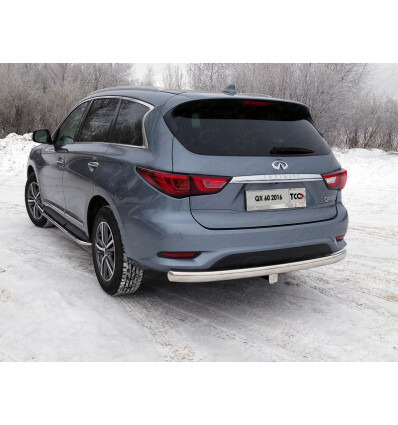 Фаркоп оцинкованный ТСС для Infiniti QX60 L50 (Mk.I) 2016-2021 шар Е фото 2