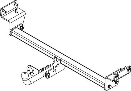 Быстросъёмный фаркоп AvtoS для Kia Sportage (Mk.V) 2022- / Hyundai Tucson (Mk.IV) 2021 - Шар Е