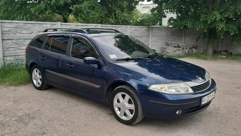 Дефлекторы Cobra Tuning для окон Renault Laguna II Grandtour 2001-2007 фото 2