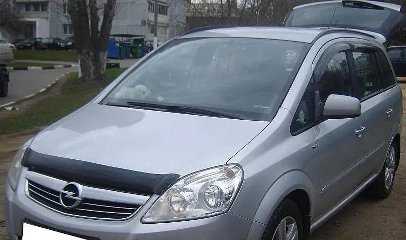 Дефлектор SIM для капота Opel Zafira B 2006-2014 фото 2