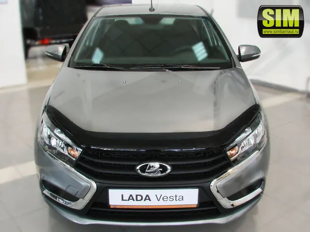 Дефлектор SIM для капота Lada Vesta 2015-2022