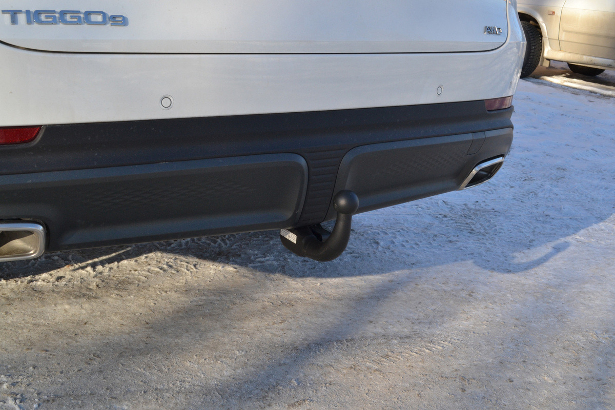 Быстросъёмный фаркоп PT GROUP для Jaecoo J8 2023- / Chery Tiggo 9 2024- Шар Е фото 9