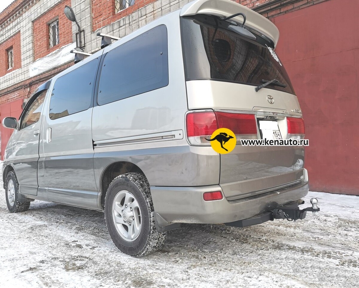 Фаркоп Halty для Toyota Hiace Regius xH10 (Mk.I)/ Toyota Regius xH40 (Mk.I)/ Toyota Touring Hiace H40 (Mk.I) 1997-2002 шар Е фото 8