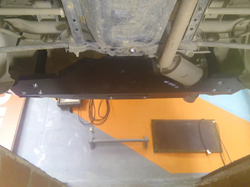 Защита Мотодор для заднего бампера Renault Duster I 2015-2020 фото 6