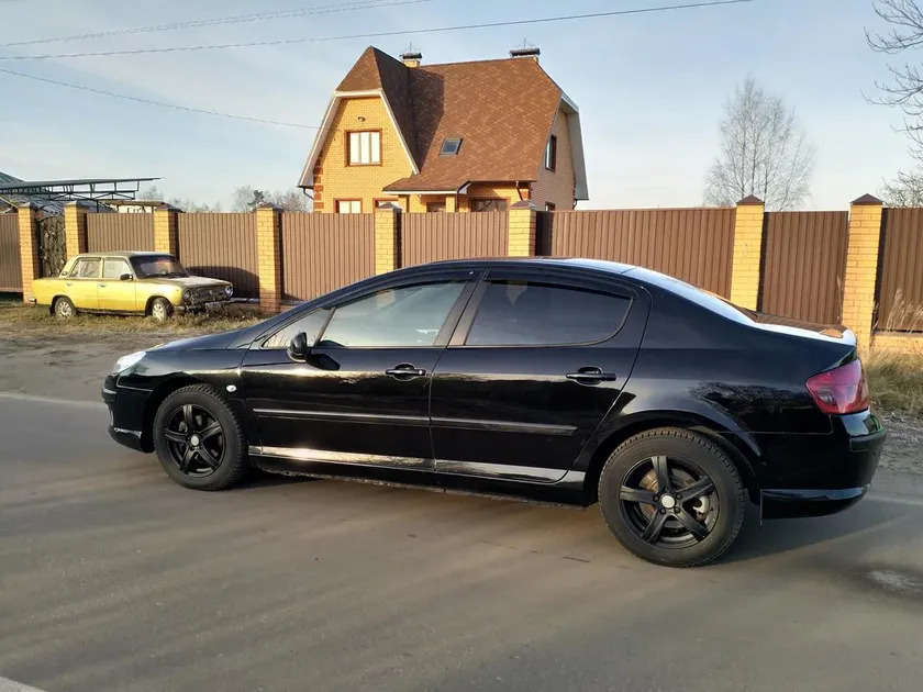 Дефлекторы Cobra Tuning для окон Peugeot 407 седан 2004-2010 фото 3