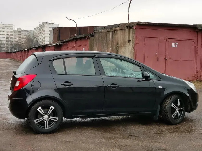 Дефлекторы Cobra Tuning для окон Opel Corsa D 5-дв. 2006-2014 фото 3