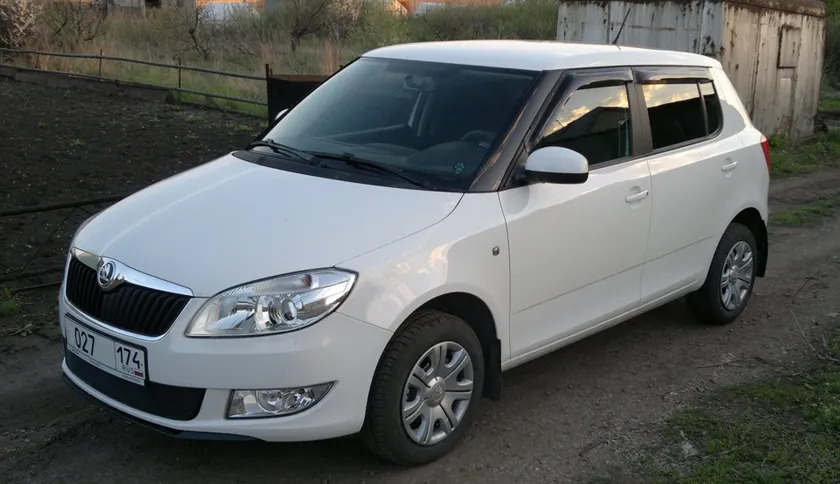 Дефлекторы SIM для окон Skoda Fabia II хэтчбек 2007-2014