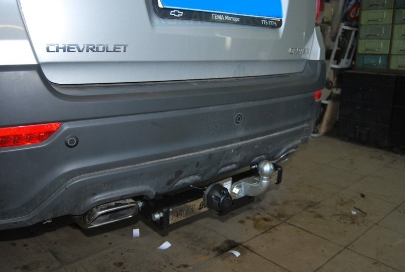 Фаркоп Лидер-Плюс для Chevrolet Captiva (Mk.I) 2006-2015 фото 3