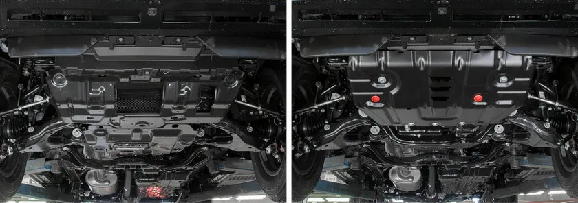 Защита АвтоБРОНЯ для радиатора Lexus GX 460 2009-2022 фото 3