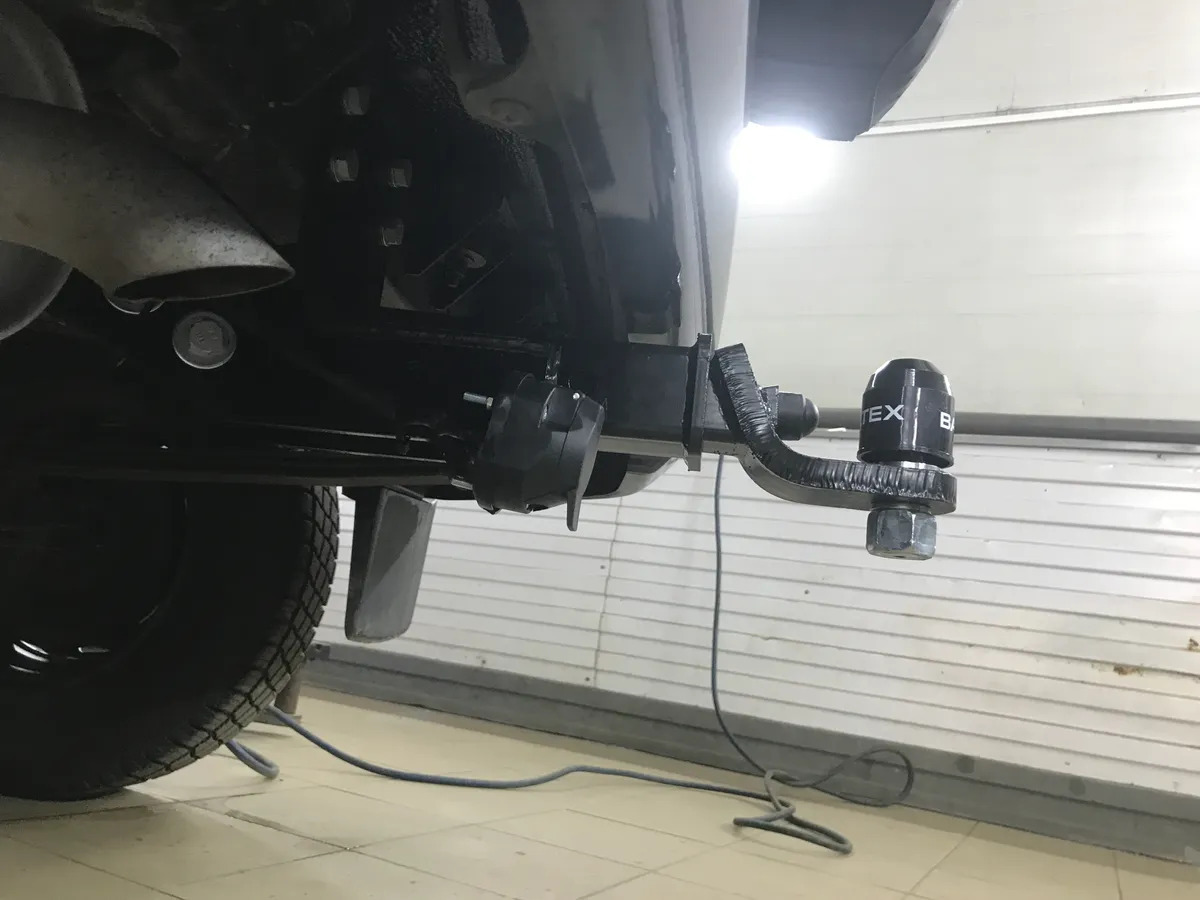 Быстросъёмный фаркоп TowRus для УАЗ Patriot 2015- Шар Е фото 6