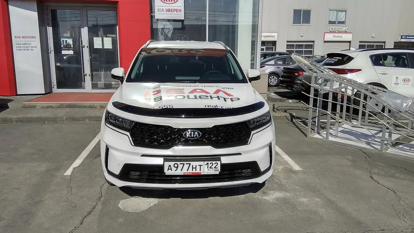 Дефлектор SIM для капота Kia Sorento IV 2020-2022 фото 2