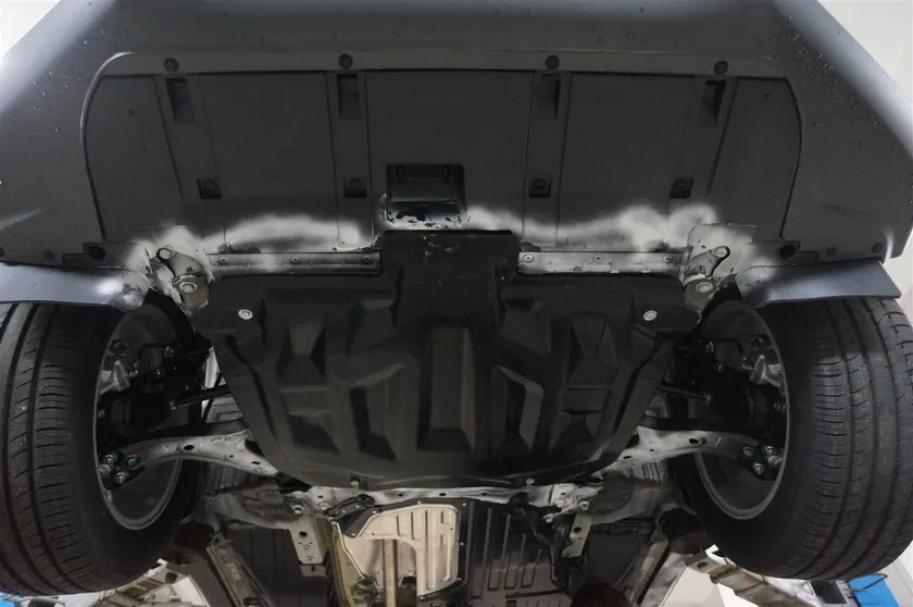 Защита композитная АВС-Дизайн для картера и КПП Honda CR-V IV 2012-2015 фото 2