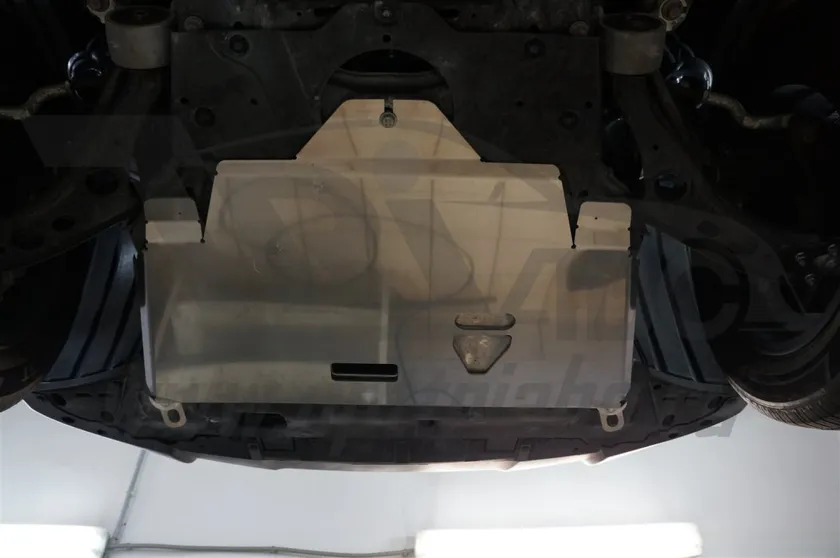 Защита алюминиевая АВС-Дизайн для картера двигателя и КПП Honda CR-V V 2016-2022 фото 2