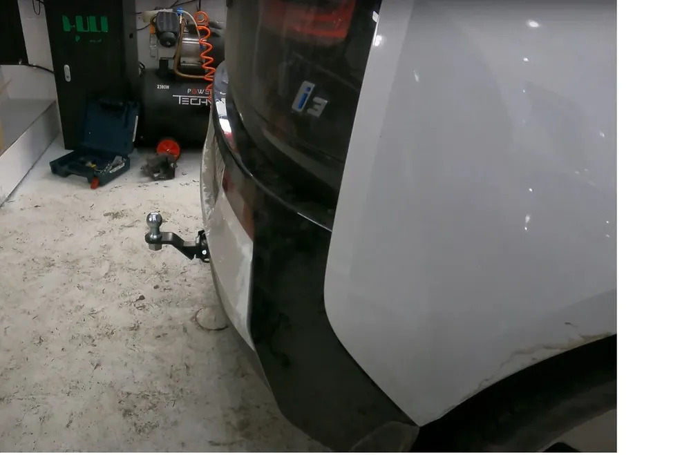 Быстросъёмный фаркоп Бизон для BMW i3 (Mk.I) 2013-2022 Шар Е фото 2