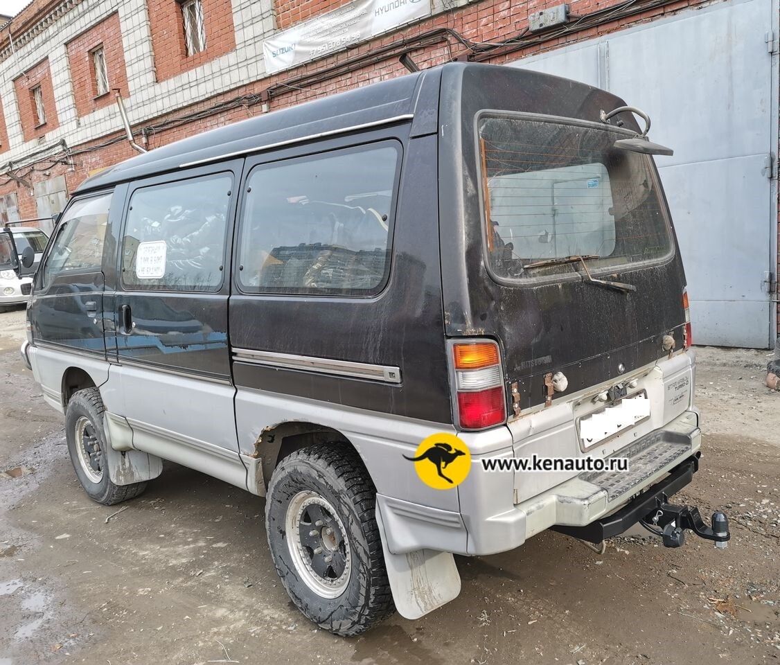 Быстросъёмный фаркоп Halty для Mitsubishi Delica (Mk.III) 1986-1999 Шар Е фото 8
