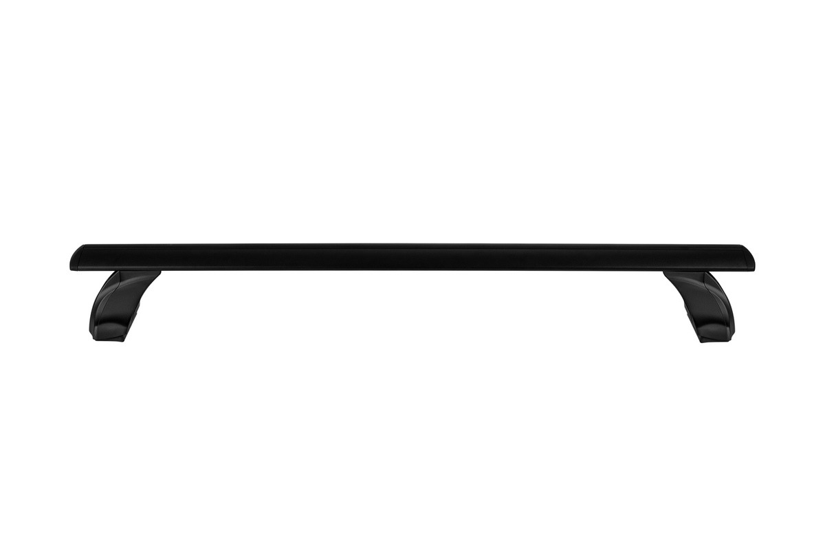 Багажник модельный на гладкую крышу Атлант E крыловидные черные дуги с предпрогибом фото 5