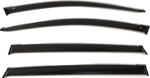 Дефлекторы Cobra Tuning для окон (c хром. молдингом) Skoda OctaviaI A7 универсал 2013-2020