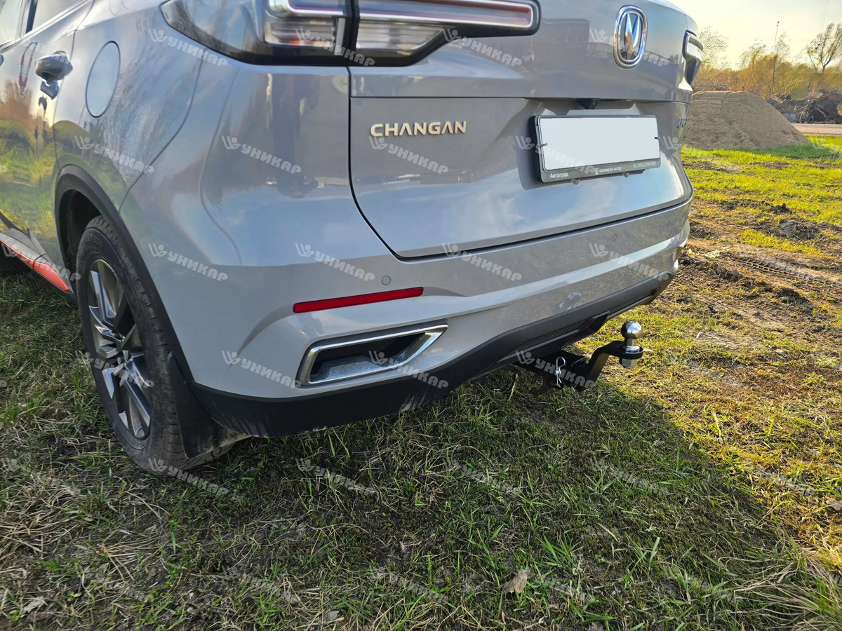 Быстросъёмный фаркоп УНИКАР для Changan Uni-S (Mk.I) 2024- / Changan CS55 Plus (Mk.II)  Шар Е фото 3