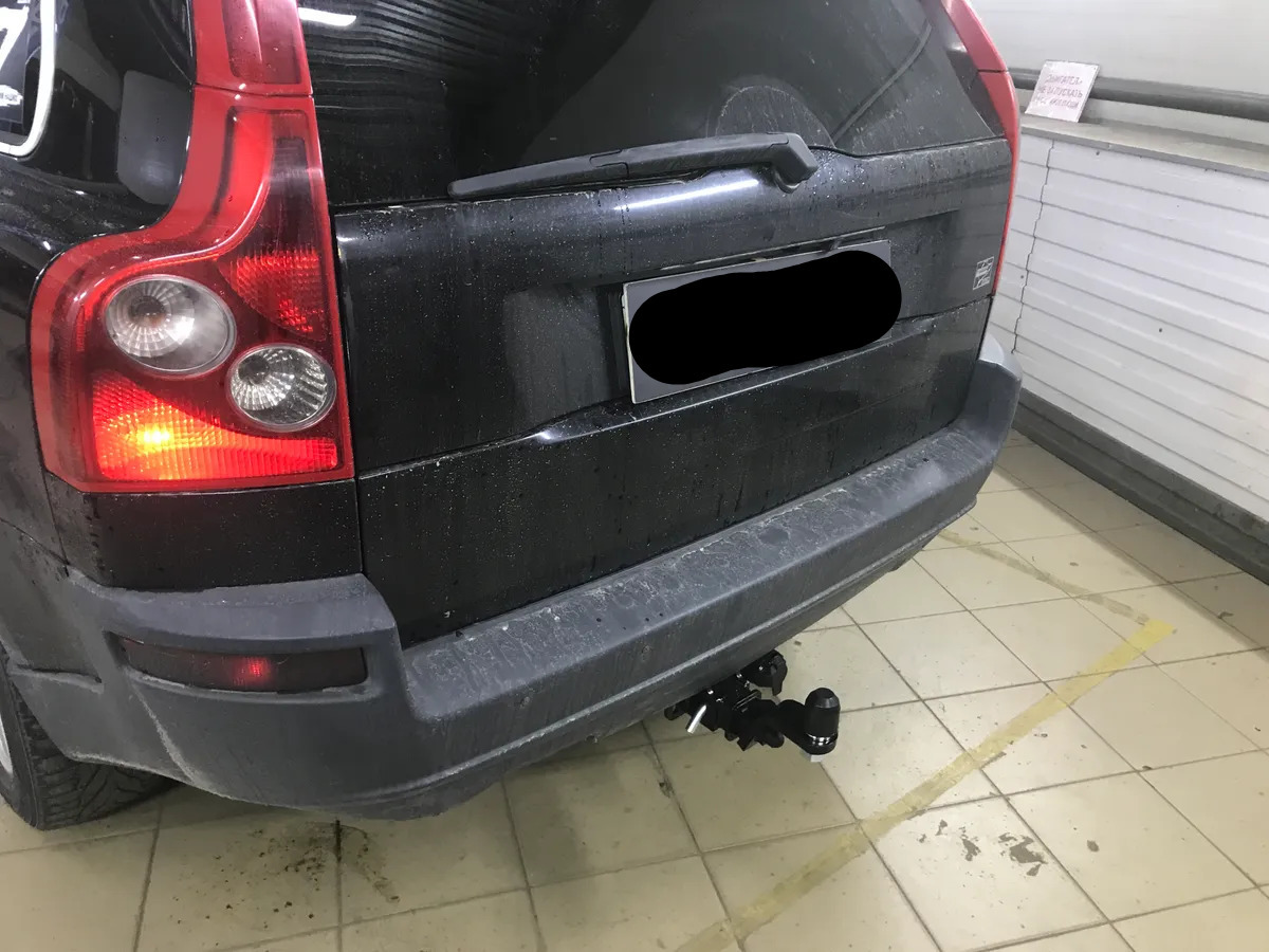 Быстросъёмный фаркоп TowRus для Volvo XC90 С (Mk.I) 2002-2014 Шар Е с антистуком фото 7