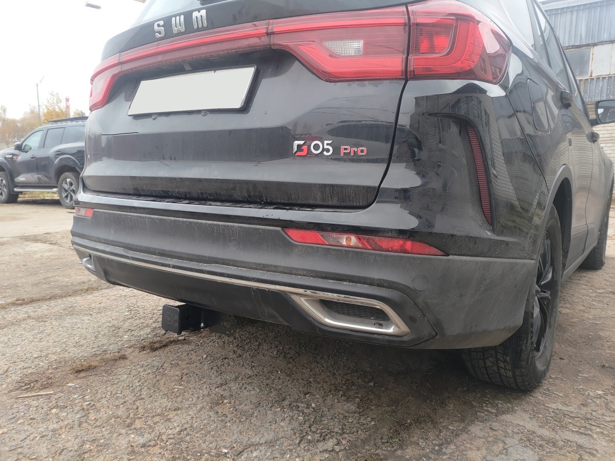 Быстросъёмный фаркоп БИЗОН для  SWM G05 Pro 2021- Шар Е фото 3
