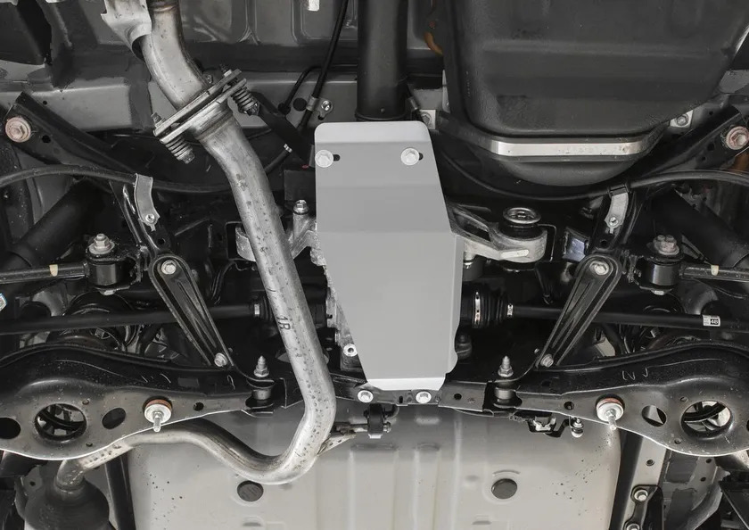 Защита алюминиевая Rival для редуктора Lexus NX 200/200t 4WD 2014-2017 фото 2