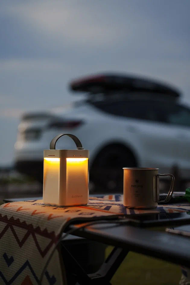 Автобокс Enroad Nomadix Pro Roof Box (XL -Slim-400-E-white） фото 6