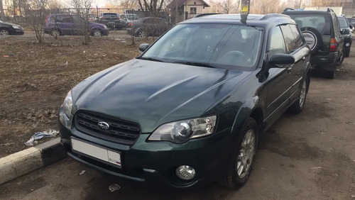 Дефлекторы Сobra Tuning для окон Subaru Outback III 2003-2009