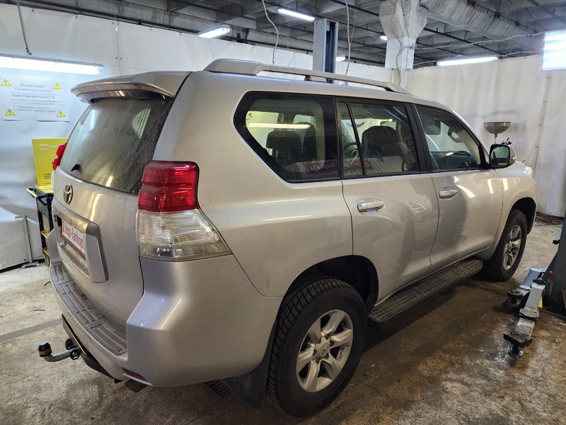 Фаркоп Motodor с оцинкованным шаром для Toyota Land Cruiser Prado 150 J150 (Mk.IV) 2009-2023, Lexus GX 460 J150 (Mk.II дорест) 2009-2013 шар AN  фото 2