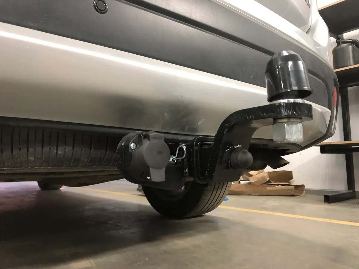 Фаркоп TowRus для Mitsubishi Outlander (Mk.III) 2012-2022 Шар Е с антистуком  фото 7